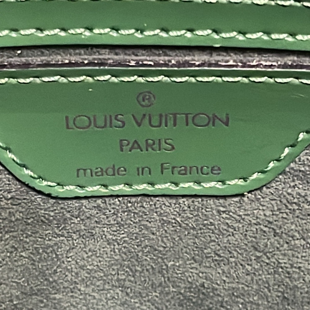 Louis Vuitton Epi Green St Jacques Handbag - Picture 15 of 16